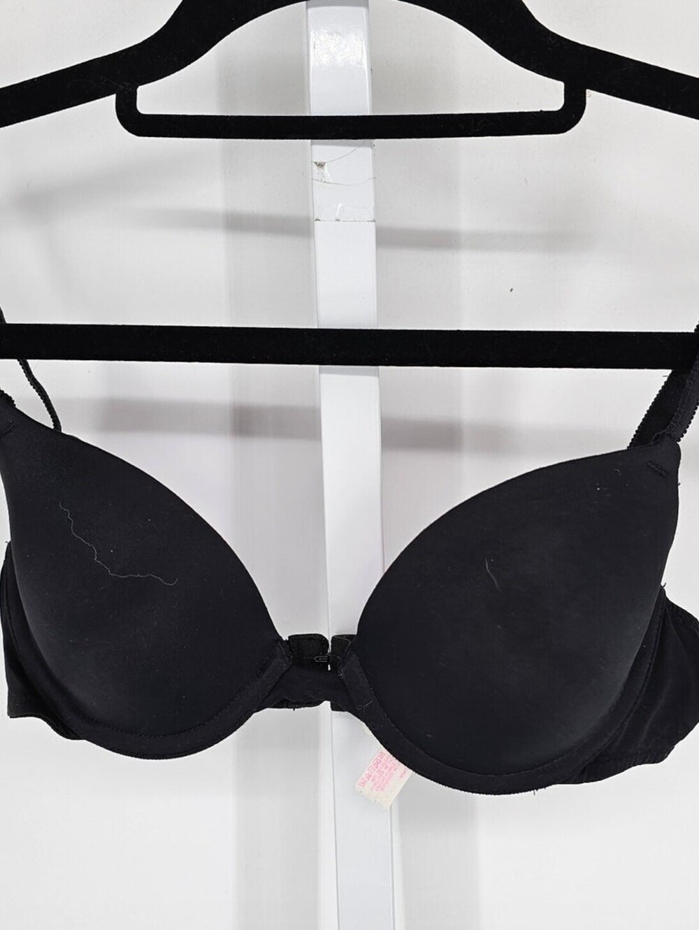 Pink by Victorias Secret Sz 32A Wear Everywhere Demi Bra Black